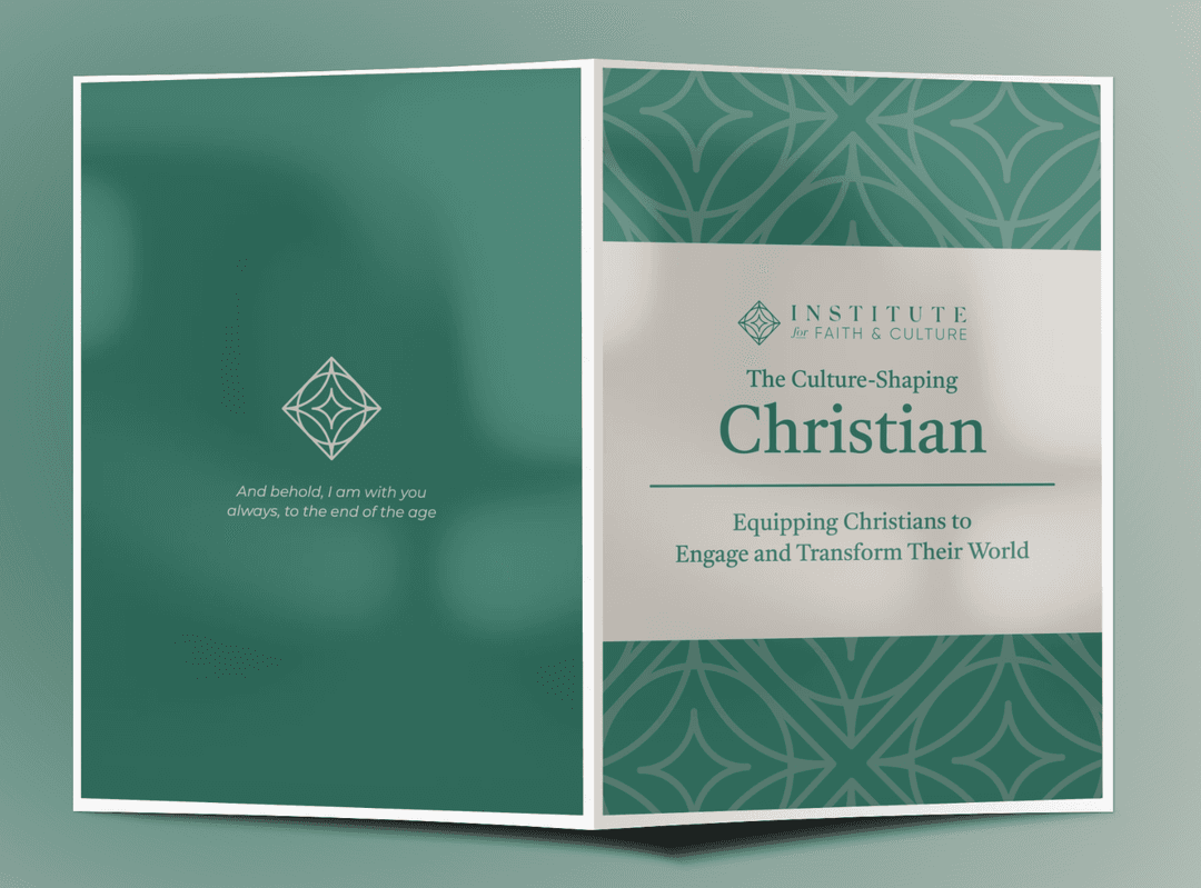 A mockup showing a render of the curriculum for the Culture Shaping Christian